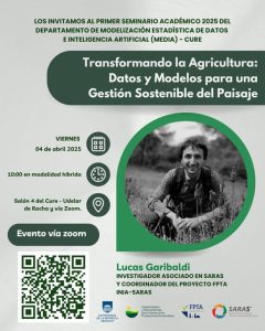 Gráfica del Seminario de Lucas Garibaldi